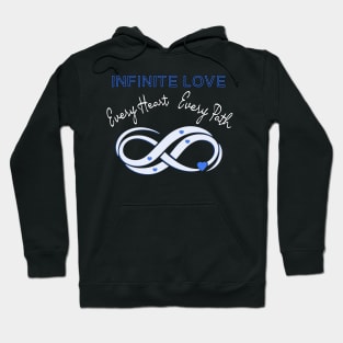 Autism Awareness Infinity Graphic Hoodie